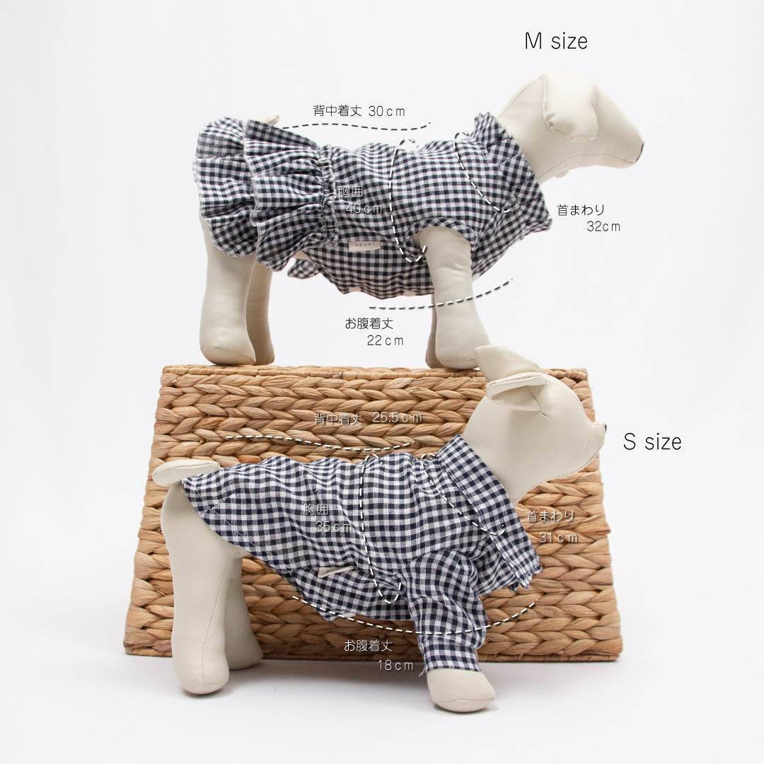 ギンガムチェックカップルウエア