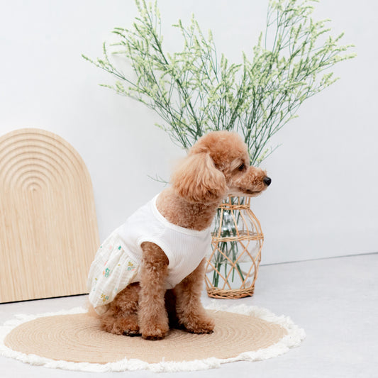 ナチュラルバルーンワンピース