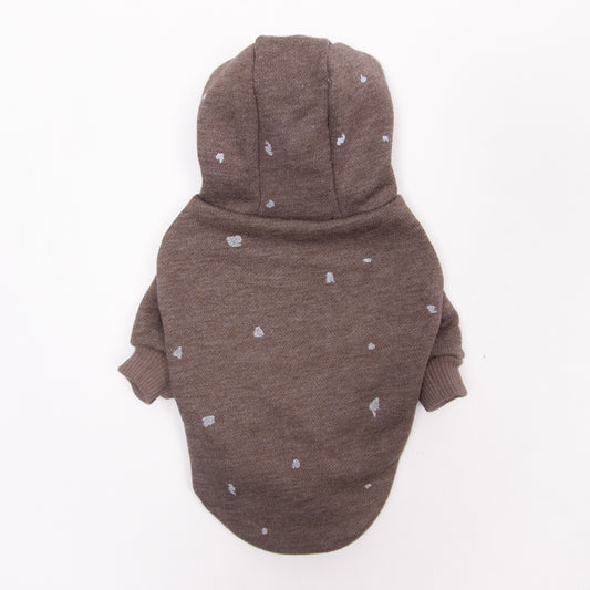 ニュアンス柄パーカー