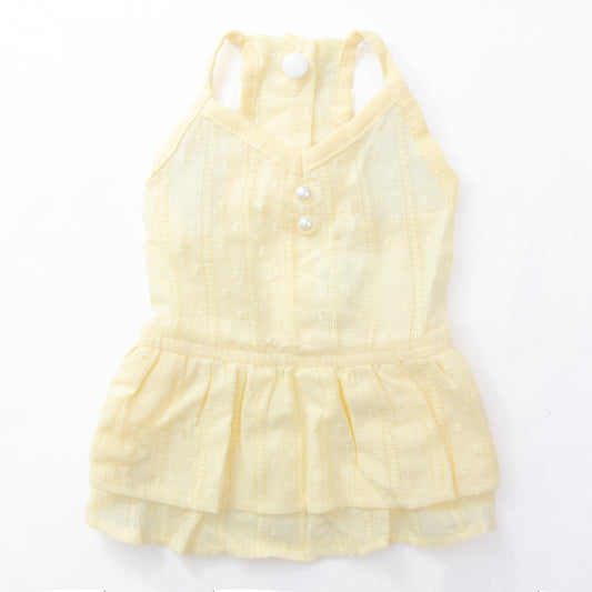 パステルカラーレースワンピース