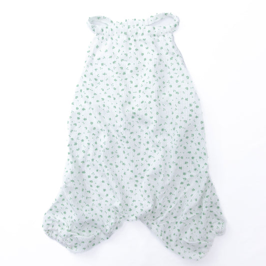 小花柄ロンパース