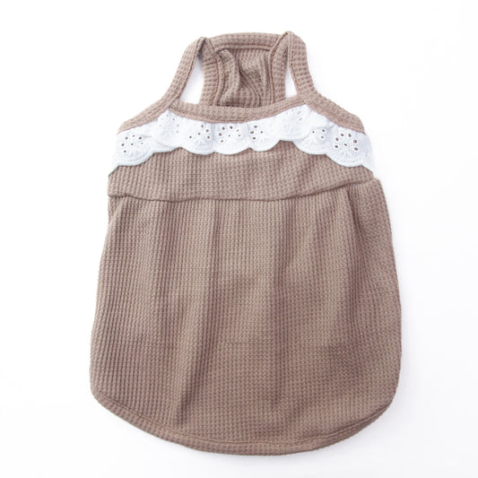 ワッフルレースキャミソール