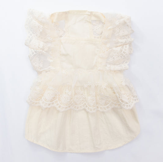 シフォンレースワンピース