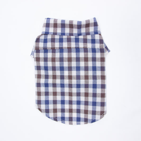 ギンガムチェックシャツ