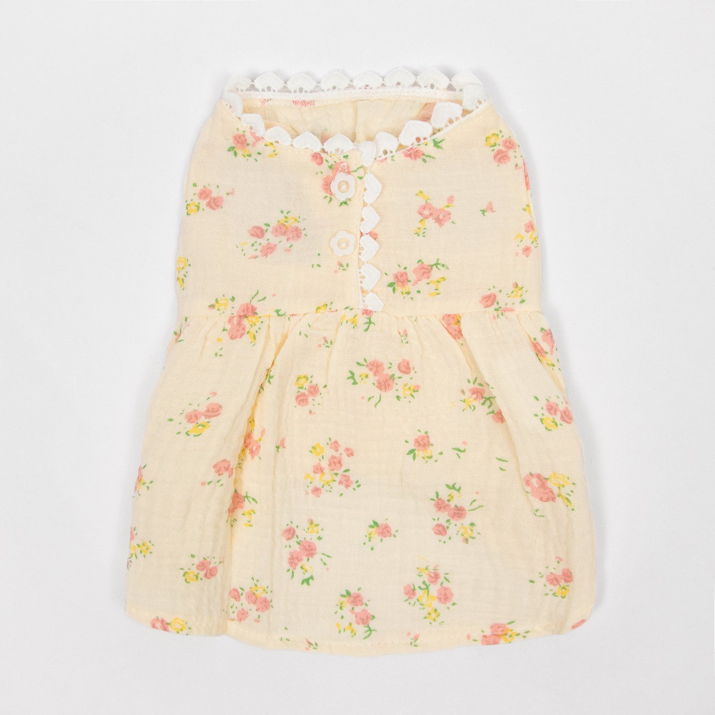 花柄エンパイアワンピース