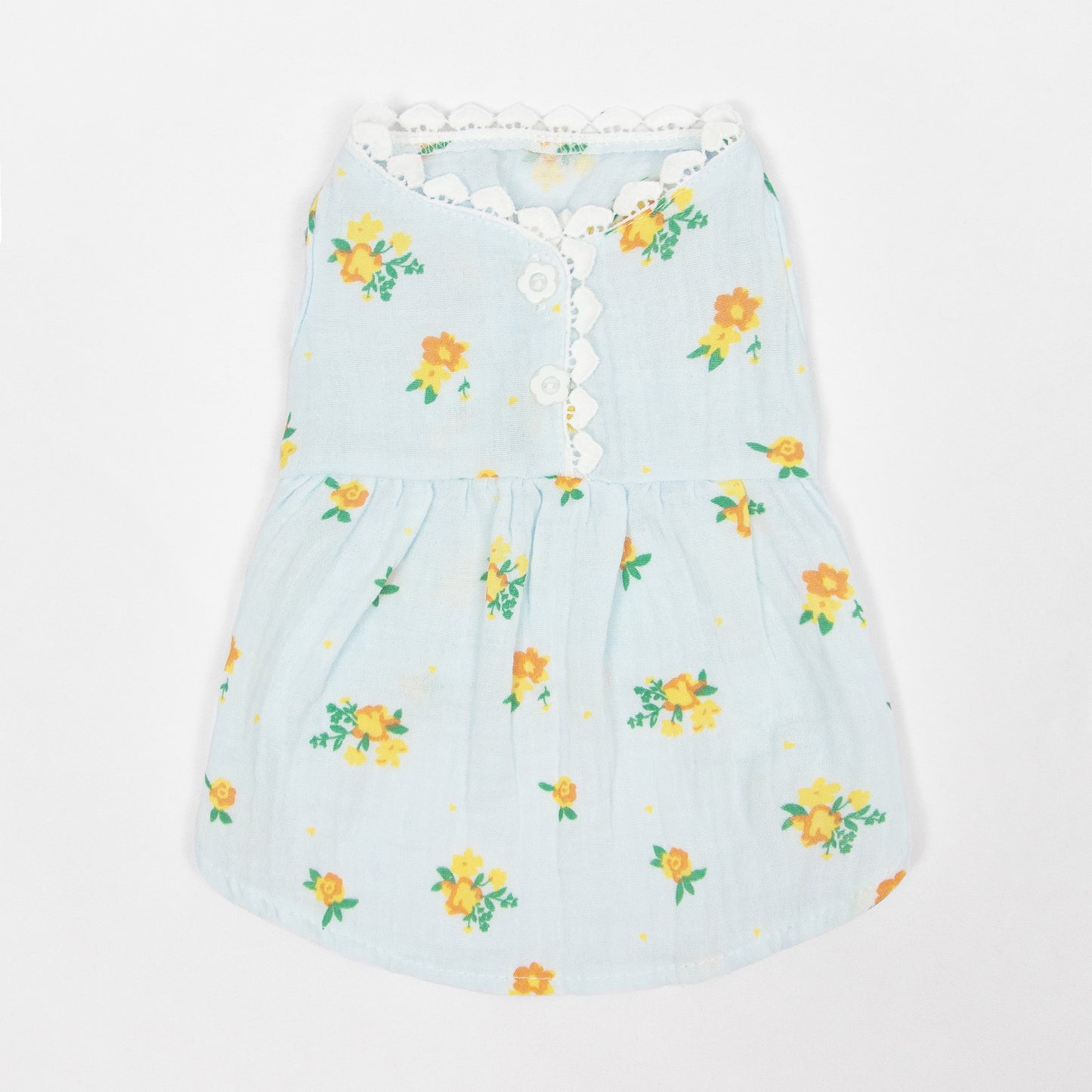 花柄エンパイアワンピース