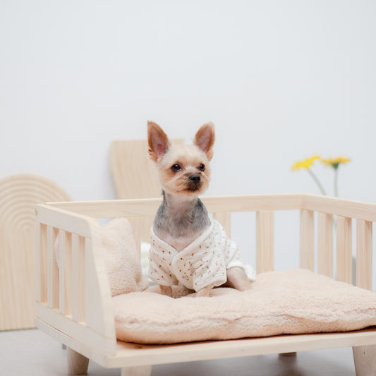 小花柄カットソー