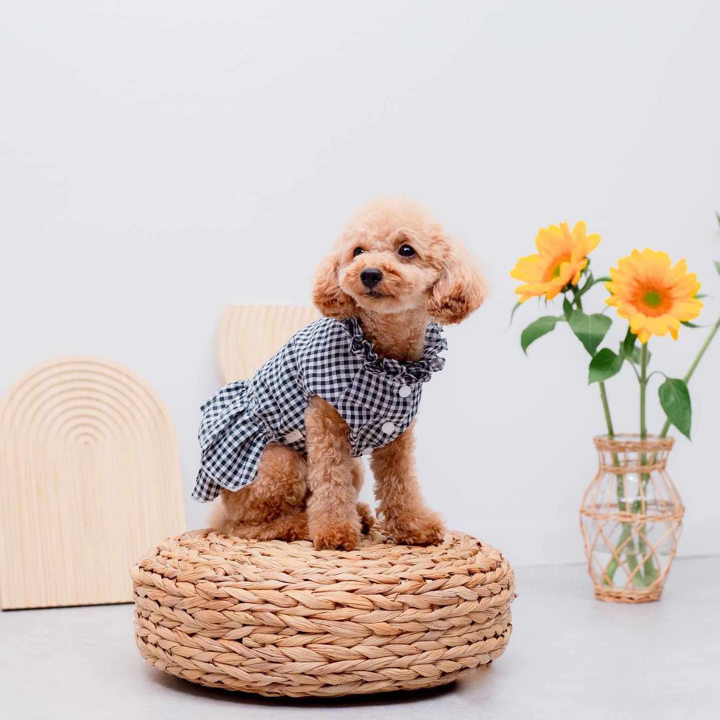 ギンガムチェックカップルウエア