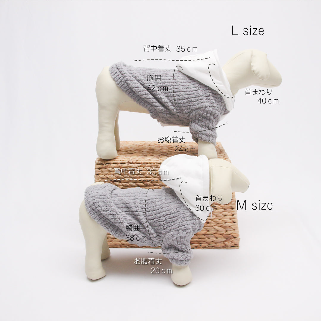 カジュアルボアパーカー