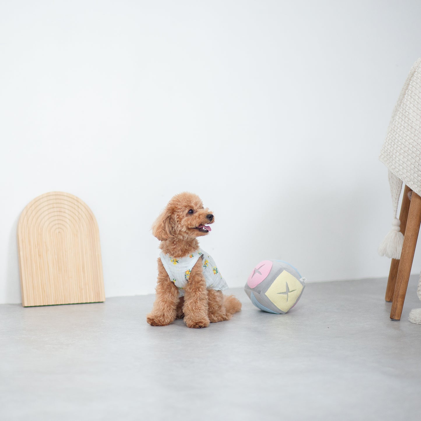 花柄エンパイアワンピース