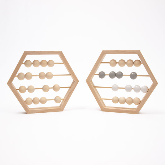 木製そろばん風インテリア