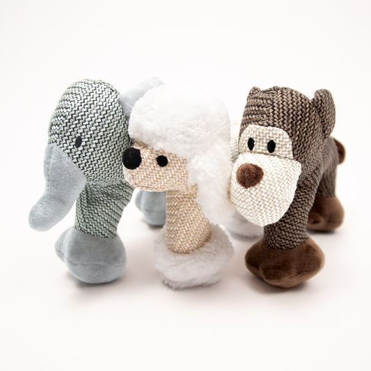 アーチ型のぬいぐるみ