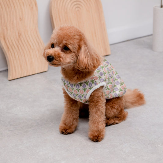 花柄カーディガン