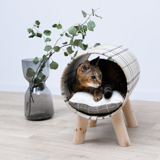筒型ねこハウス