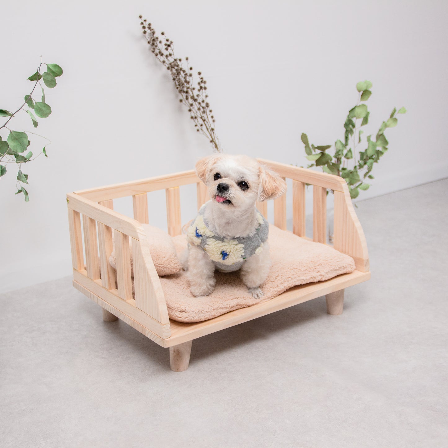 木のぬくもりベッド