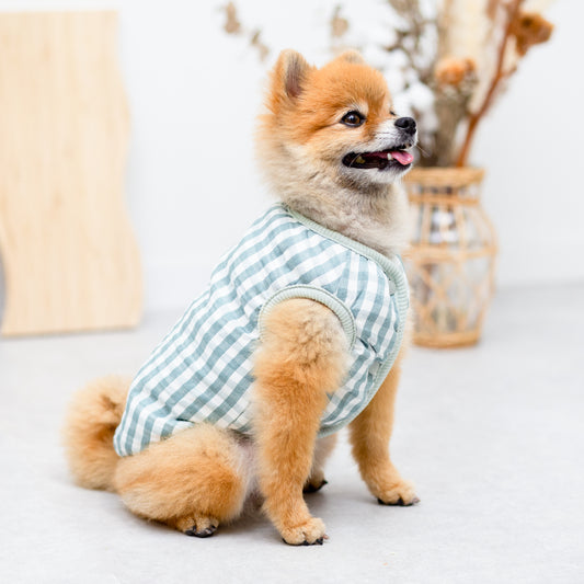 あったかチェックベスト