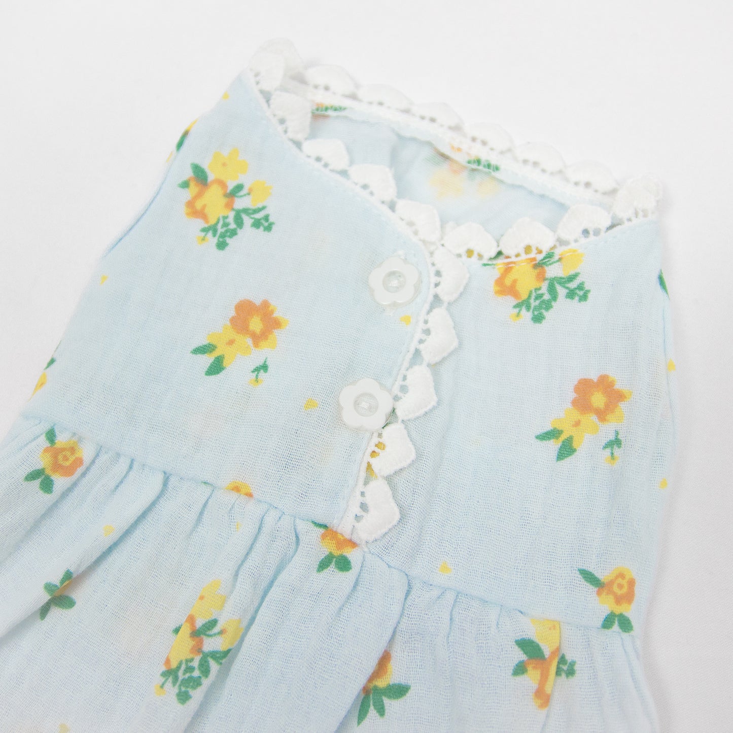 花柄エンパイアワンピース