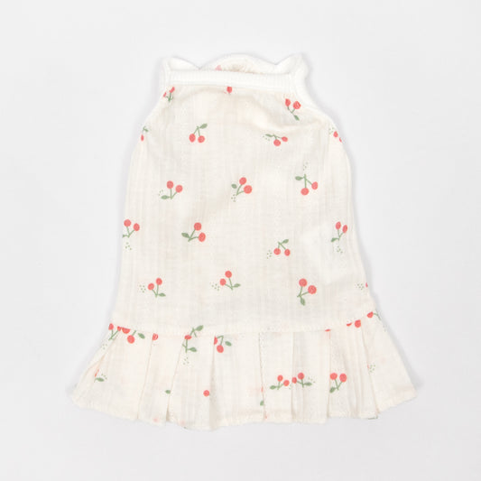さくらんぼ柄キャミワンピース