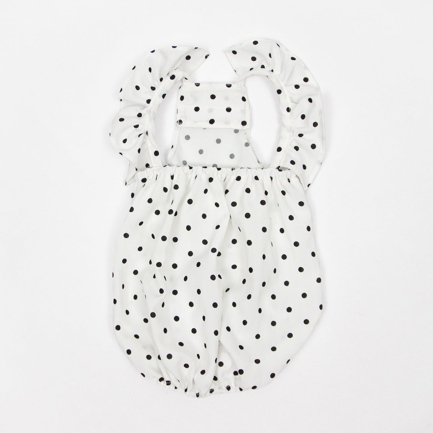 ドット柄バルーンサロペット