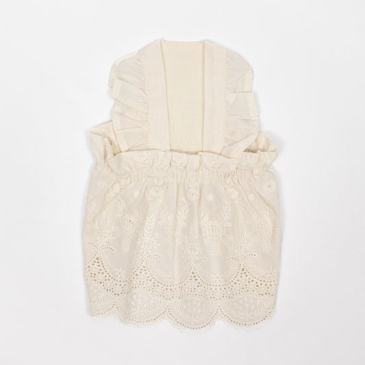 フリルレースワンピース