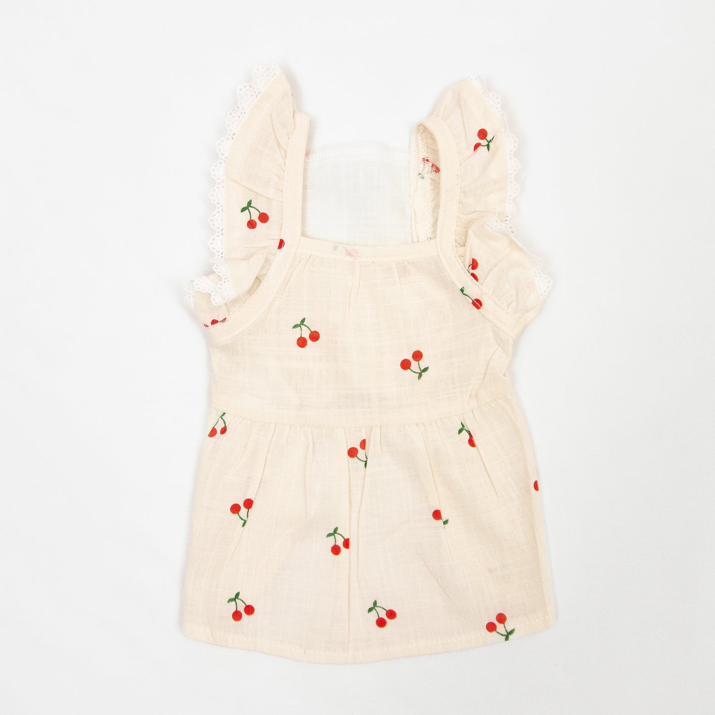 さくらんぼ柄フリルワンピース