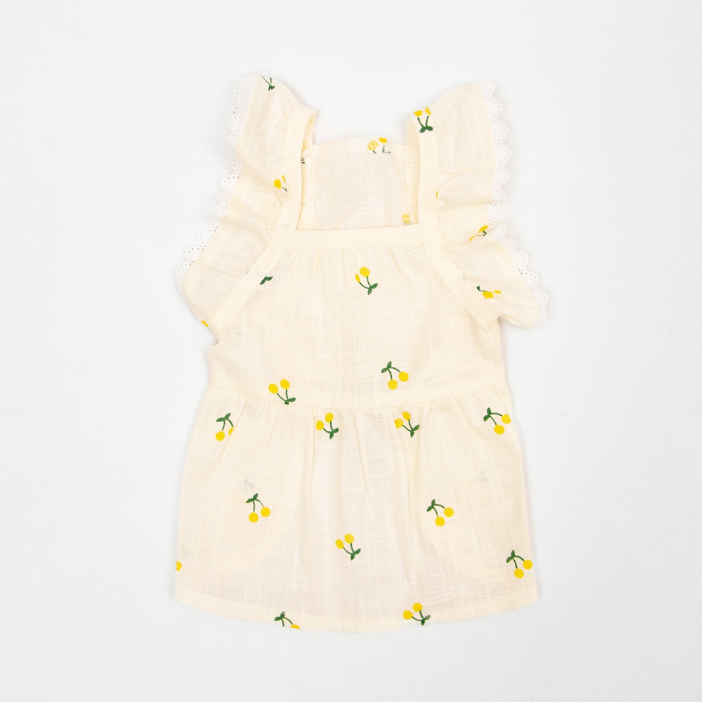 さくらんぼ柄フリルワンピース