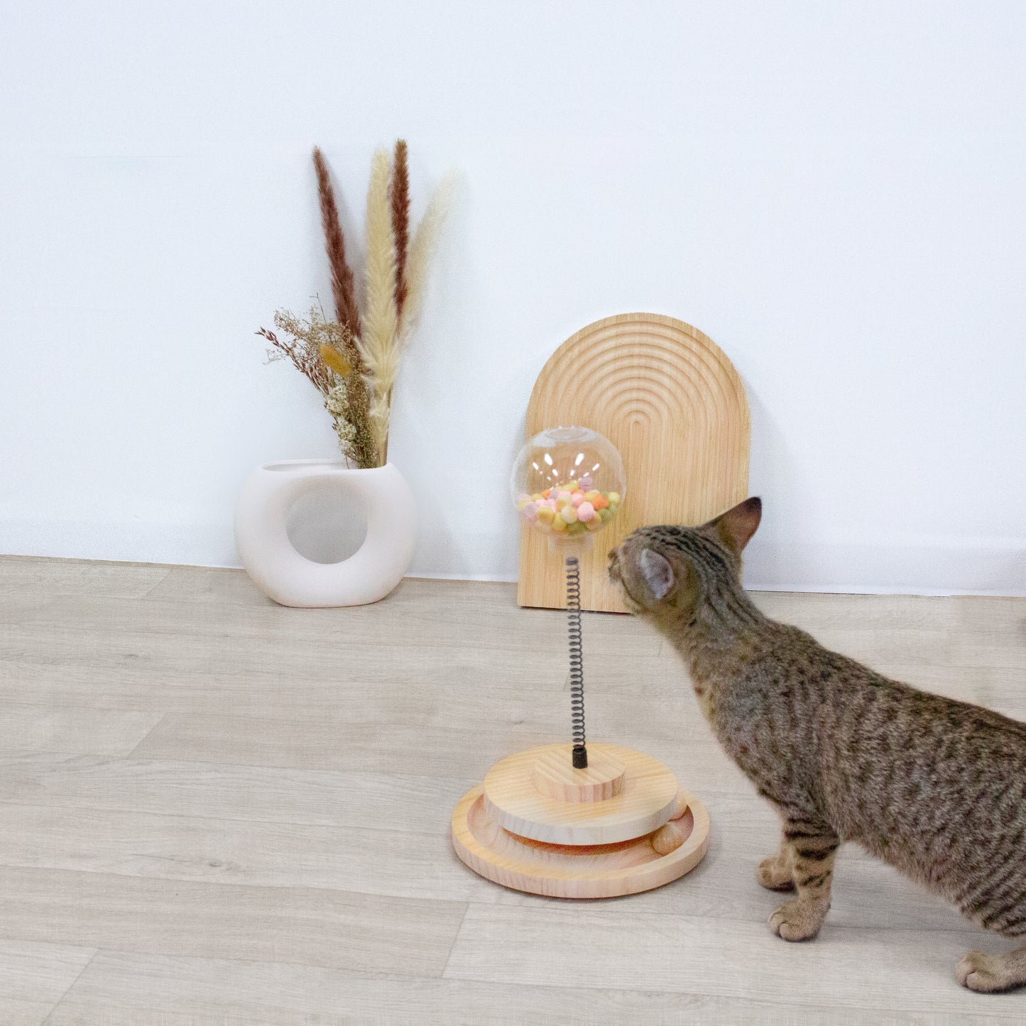 ねこちゃんの知育トイ