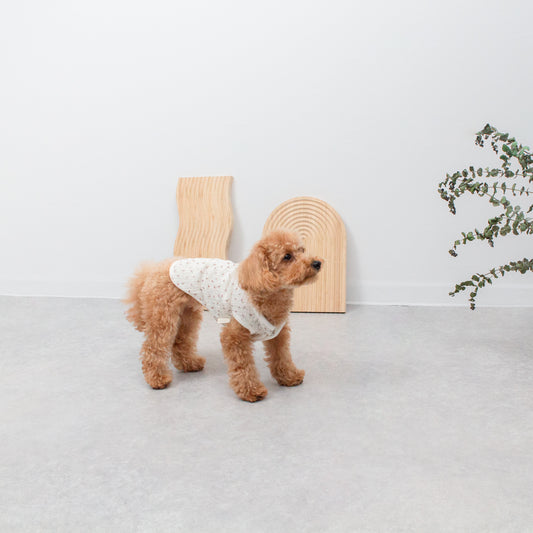 小花柄ノースリーブ